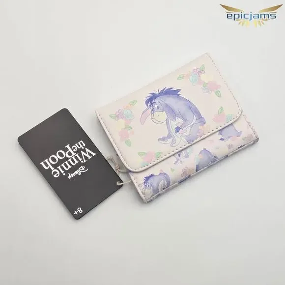 Loungefly Disney Winnie The Pooh Eeyore Floral Mini Backpack Set - Picture 10 of 12